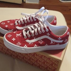 Custom made old school Vans